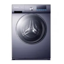 Sharp Front Load Washing Machine ESFX10APB 10KG Navy Blue Inverter