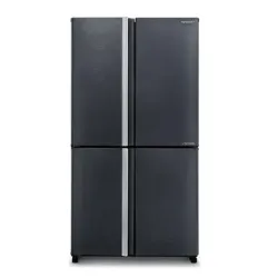 Sharp Multidoor Refrigerator SJF921VMSS 750L Dark Grey