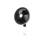 KDK Wall Fan KU50G/KU50H DG 20" 70W 3Blade 3Speed Dark Grey