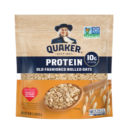 QUAKER® Protein Old Fashioned Rolled Oat