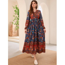 Anarkali dress floral