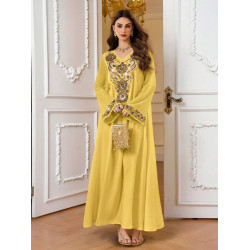 Punjabi Suit Yellow