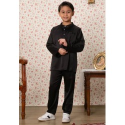 Baju Melayu Kanak-kanak hitam