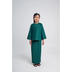 Baju Kurung kanak-kanak hijau