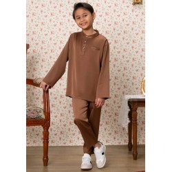 Baju Melayu Kanak-kanak brown