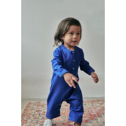 Baju Raya Bayi Biru