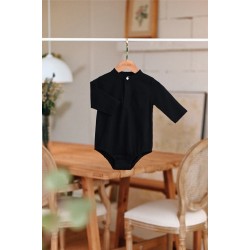 Baju Melayu Bayi hitam