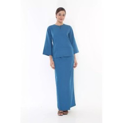 Baju Kurung Kedah Biru