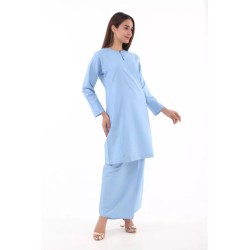 Baju Kurung Pahang Biru