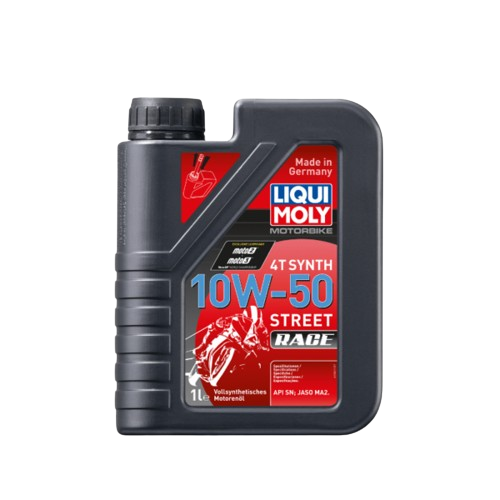 Motorbike 4T Fully Synthetic 10W50 Street Race Engine Oil (1 Liter)