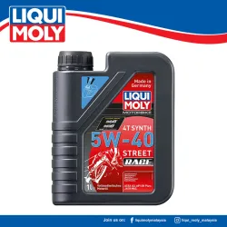 LIQUI MOLY Fully Synthetic Motorbike 4T SYNTH 5W-40 Street Race 2592 (1L)