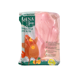Aqina Chilled Skinless and Boneless Pineapple Chicken Breast 2pcs/pack
