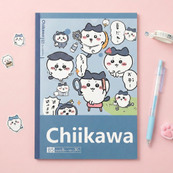 KOKUYO Campus Notebook - Semi B5 - Chiikawa - Limited Series (Blue)