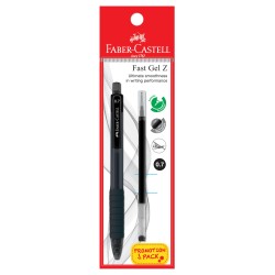[Promo Pack] Gel Pen Fast Gel Z + Refill, Black 0.7