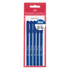 Pro-Wryte Ball Pen, Blue, 0.5mm, Pack of 5
