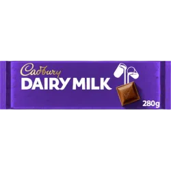 Cadbury Dairy Milk Chocolate Bar 280g