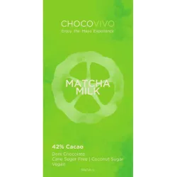 Matcha Green Tea Vegan White Chocolate Bar