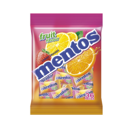 MENTOS MIX FRUIT POUCH 36S