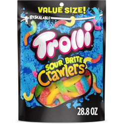 Trolli Sour Brite Crawlers Gummy Worms